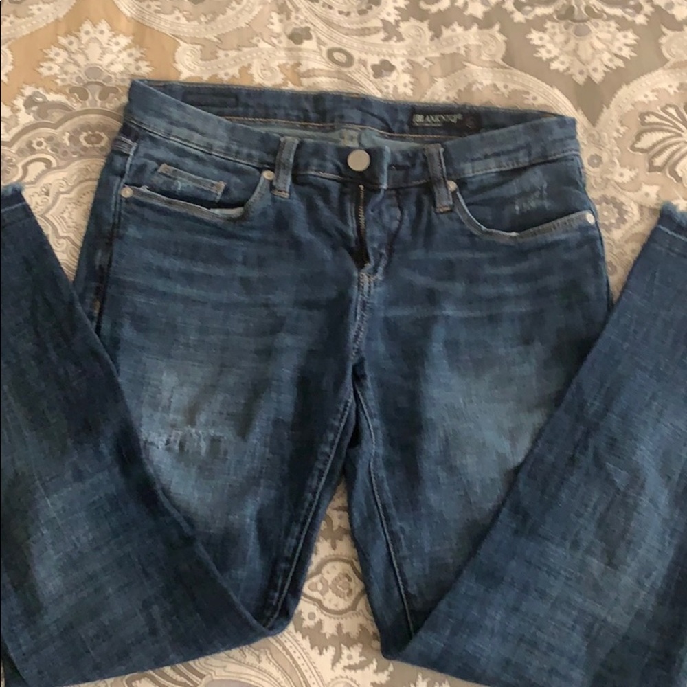 BLANKNYC crop girlfriend jean